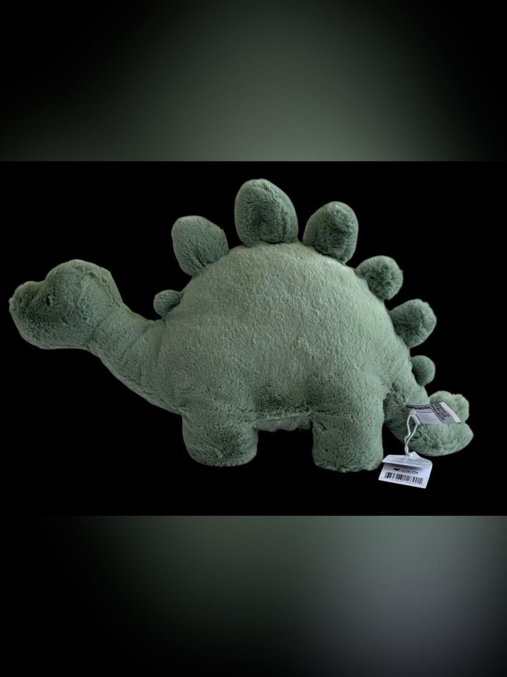 Jellycat Fossilly Stegosaurus Retired /Rare , Plush Green NWT